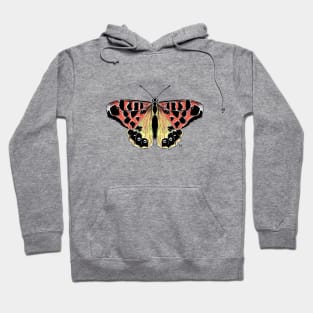 Not so real Butterfly red Hoodie